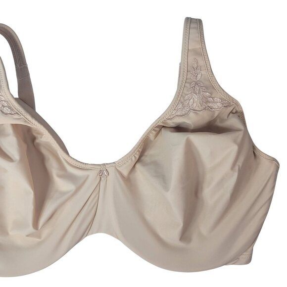 Bali Passion For Comfort Minimizer Bra Tan 40DDD Seamless Underwire 3385 VV385 - Picture 2 of 9
